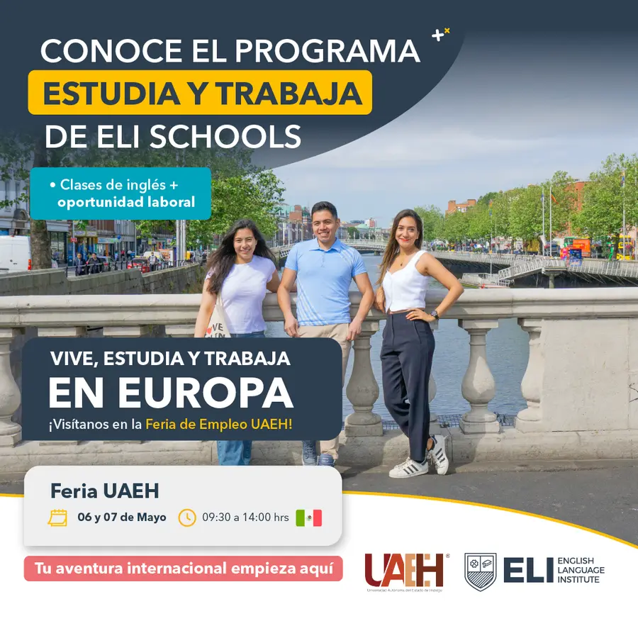 Feria de Empleo UAEH 9:30 am a 2:00 pm