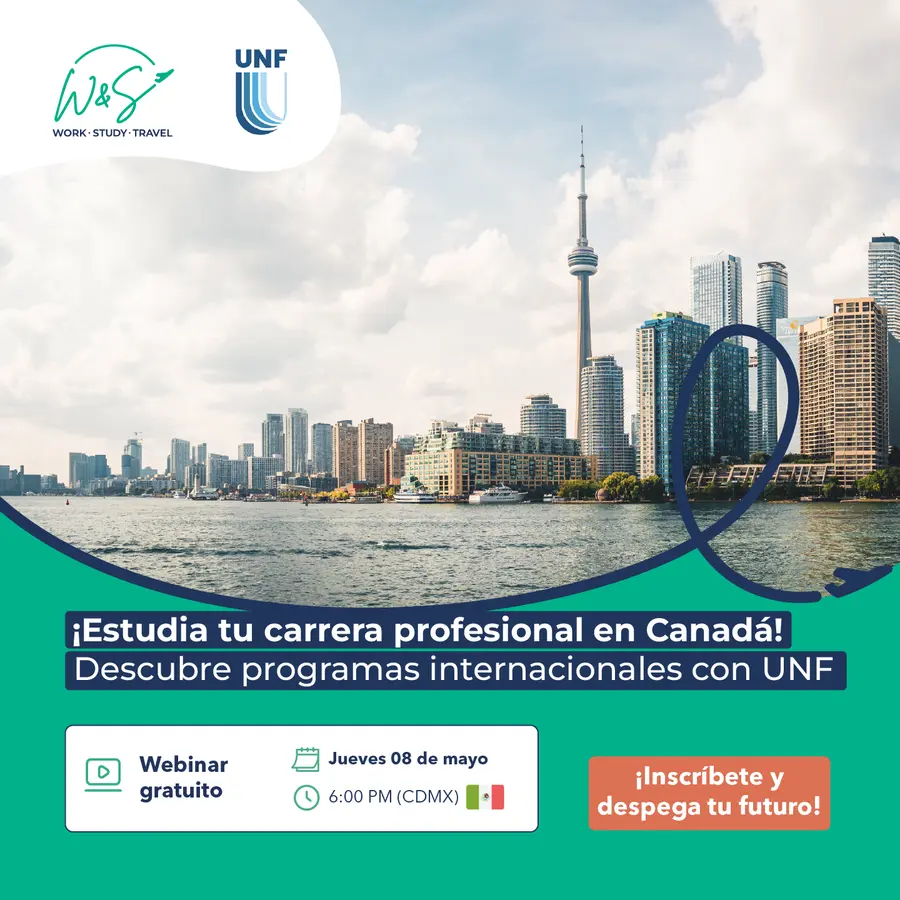 Estudia tu carrera profesional en Canadá con UNF