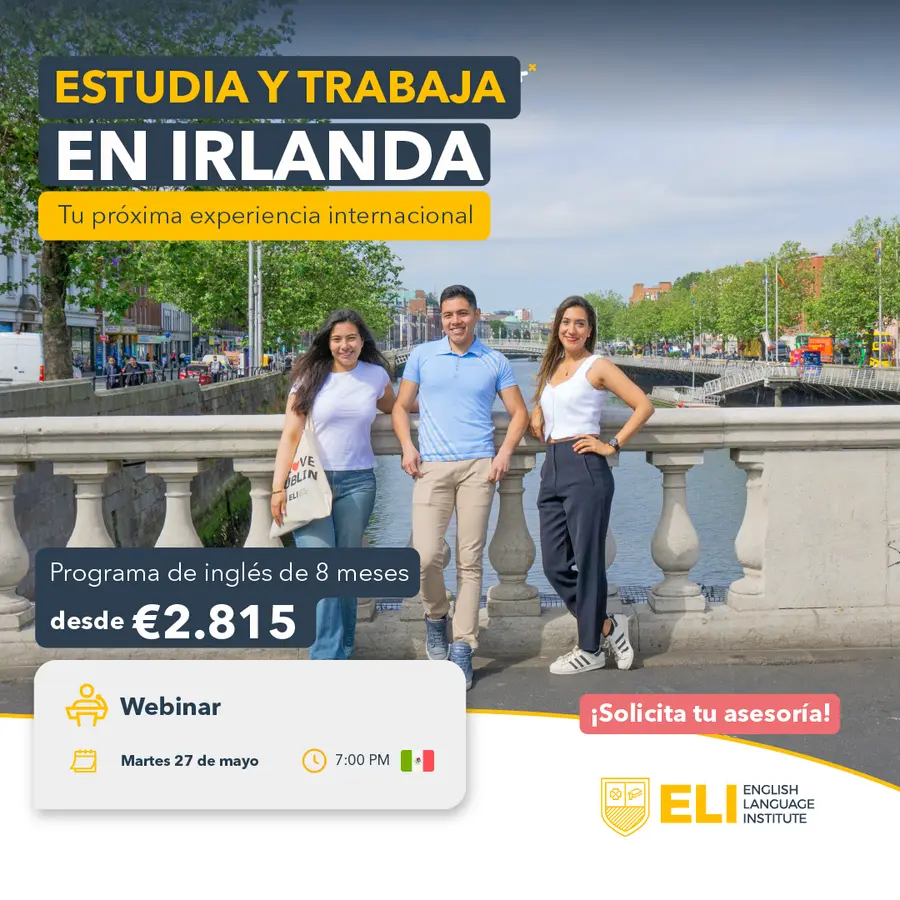 Estudia y trabaja en Irlanda