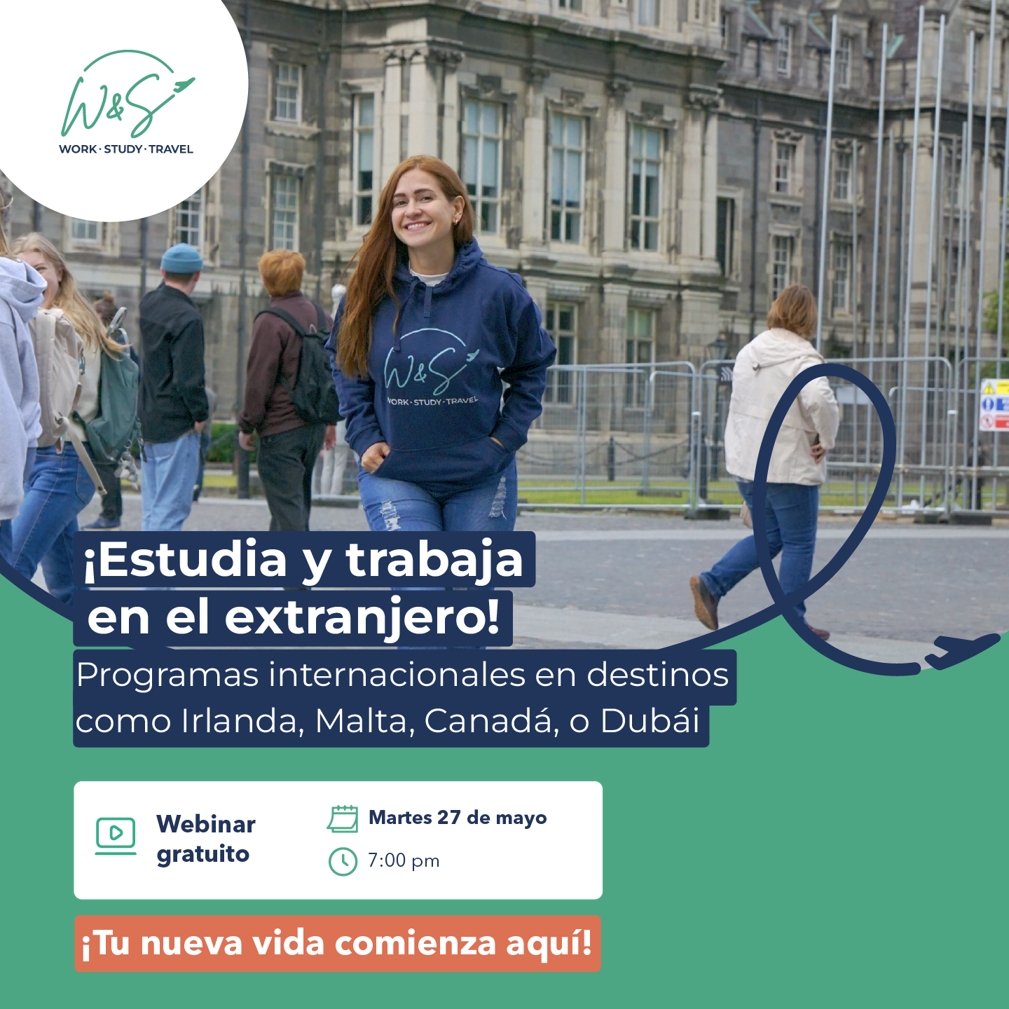 Estudia y trabaja en el extranjero