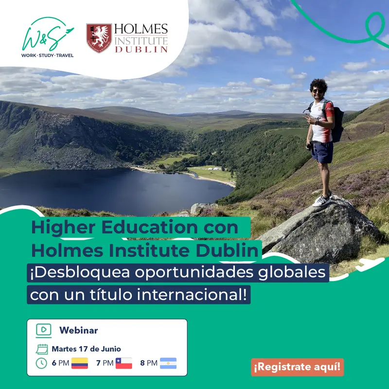 Higher Education con Holmes Institute Dublin