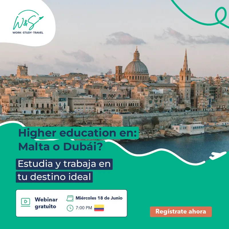 Malta y Dubái 7:00 pm Colombia