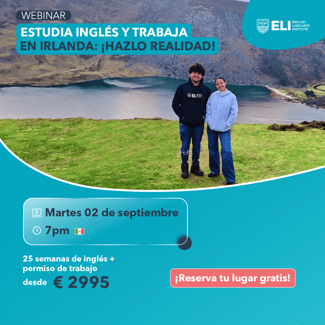 Webinar Estudia y Trabaja en Irlanda