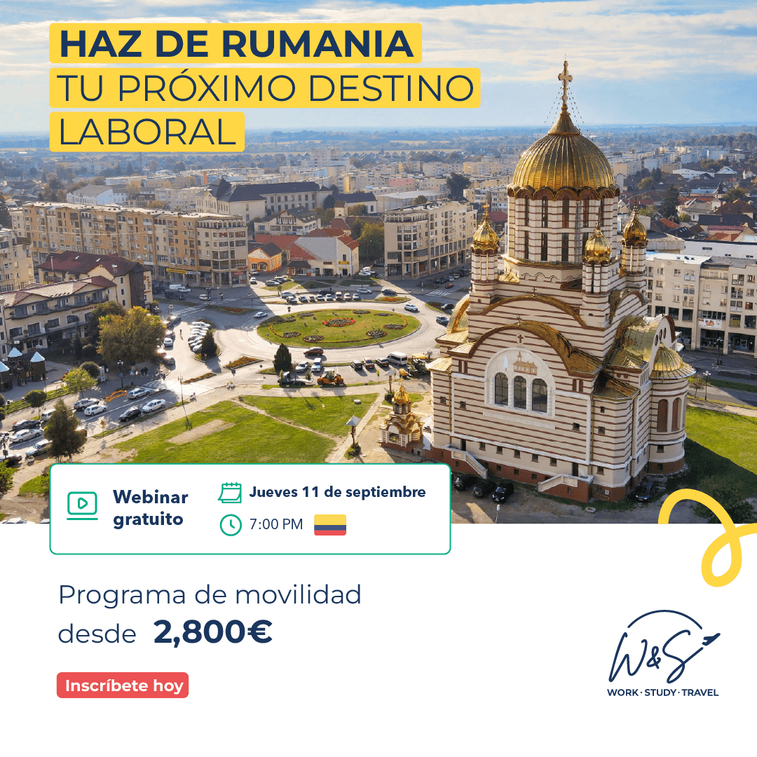 "Trabaja en Rumania"